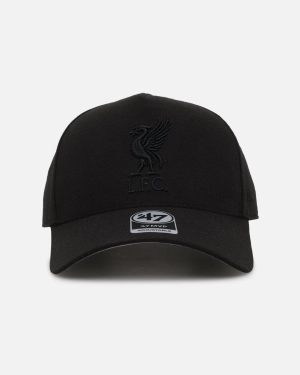 47 Brand Liverpool Football Club 47 MVP Snapback Black/Black