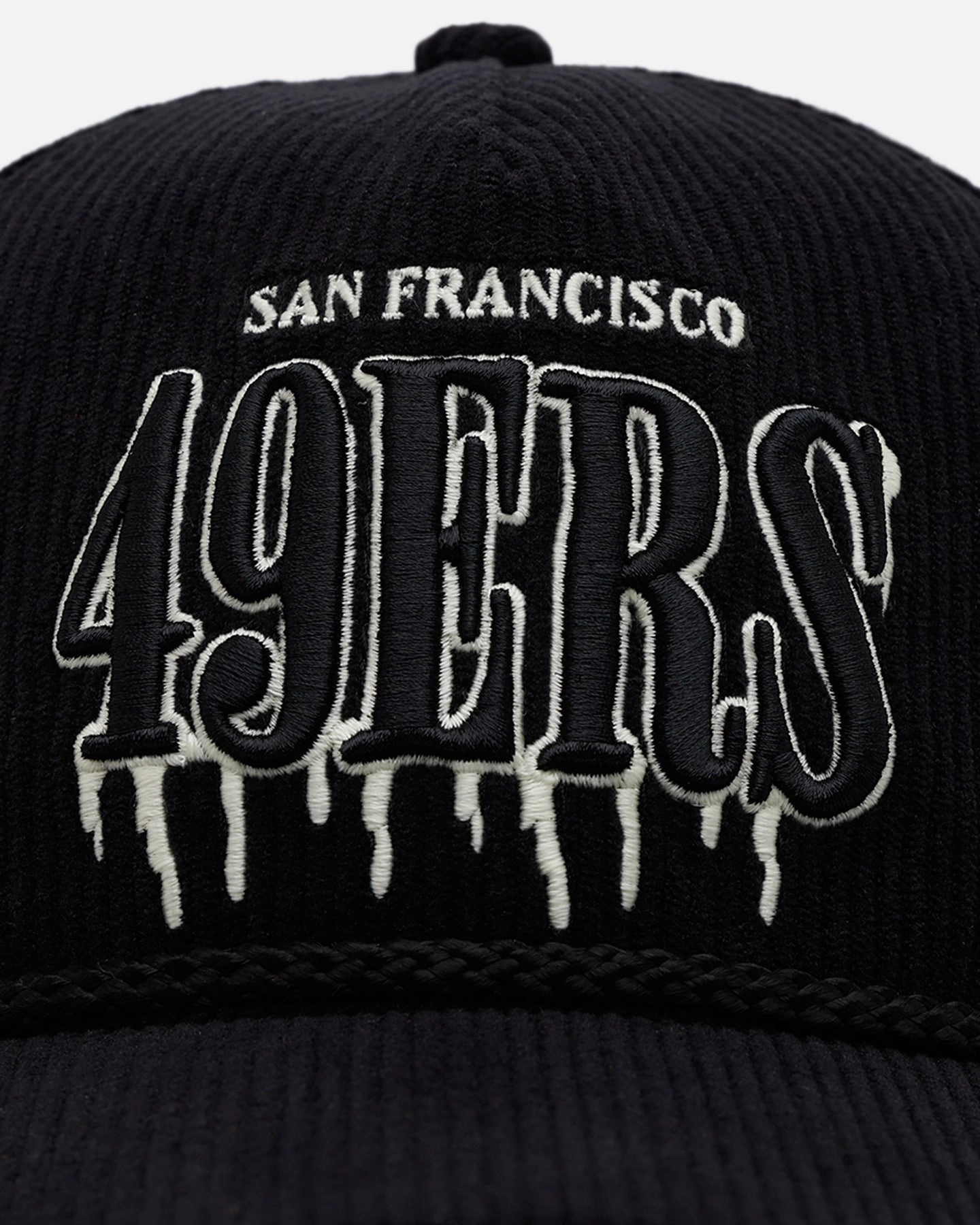 47 Brand San Francisco 49ers 'Slasher' 47 Hitch Corduroy Snapback Black