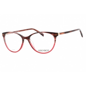 Adensco Women's Eyeglasses - Brown Havana Pink Cat Eye Plastic Frame | AD 234 0S0R 00