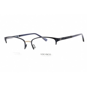 Adensco Women's Eyeglasses - Half Rim Matte Blue Cat Eye Shape Frame | AD 243 0FLL 00