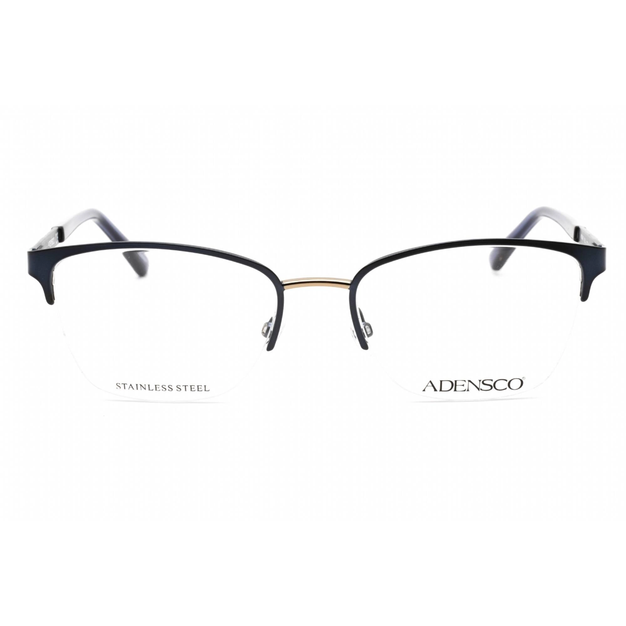 Adensco Women's Eyeglasses - Half Rim Matte Blue Cat Eye Shape Frame | AD 243 0FLL 00