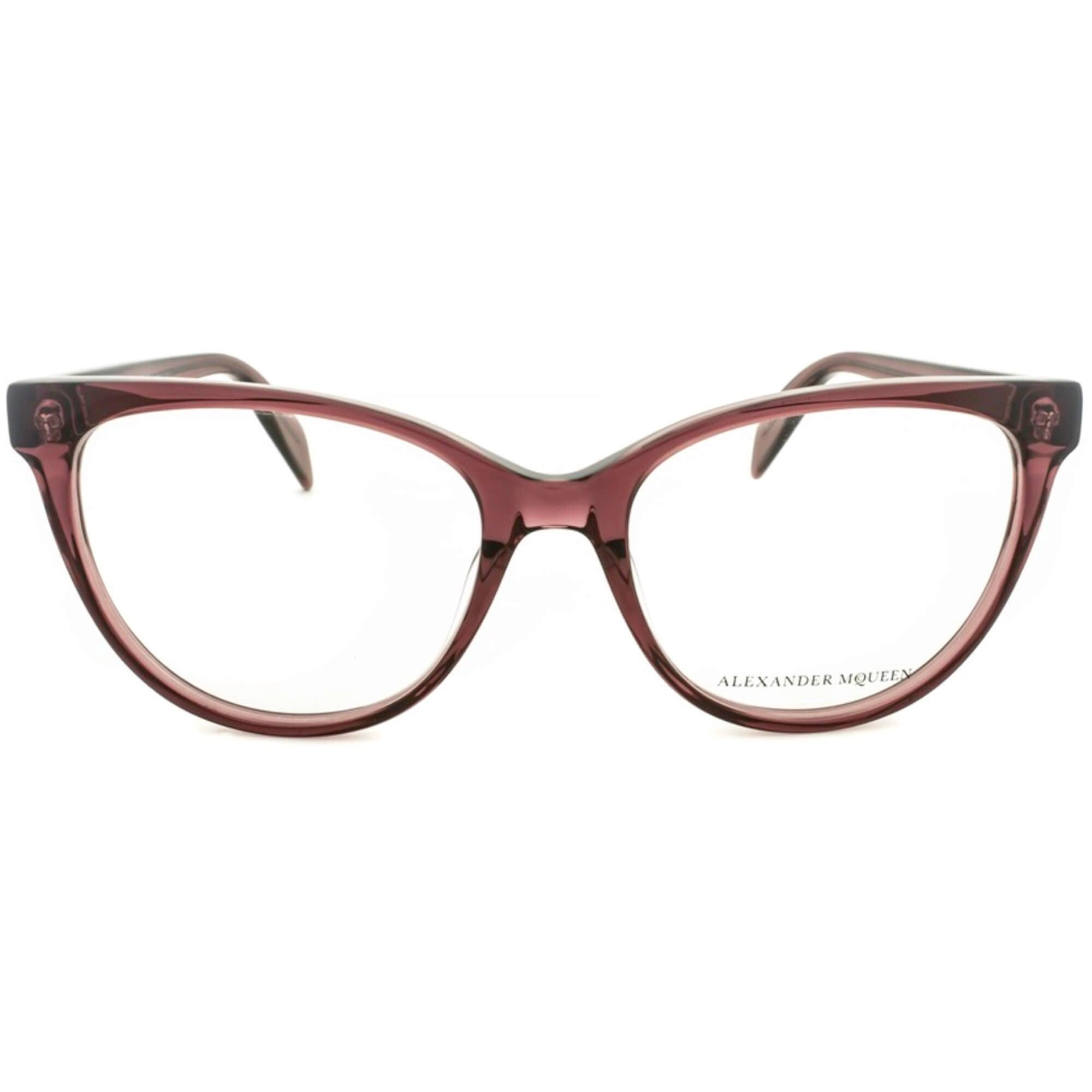 Alexander Mcqueen Women's Eyeglasses - Cat Eye Frame | ALEXANDER MCQUEEN AM0114O 003