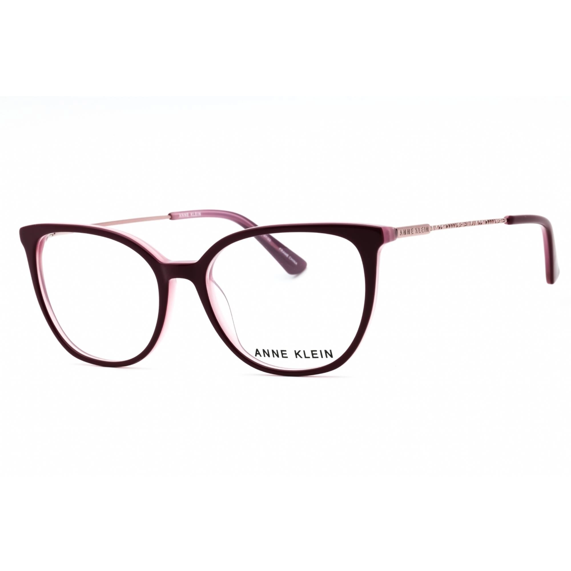 Anne Klein Women's Eyeglasses - Merlot Acetate Full Rim Cat Eye Frame | AK5098 530
