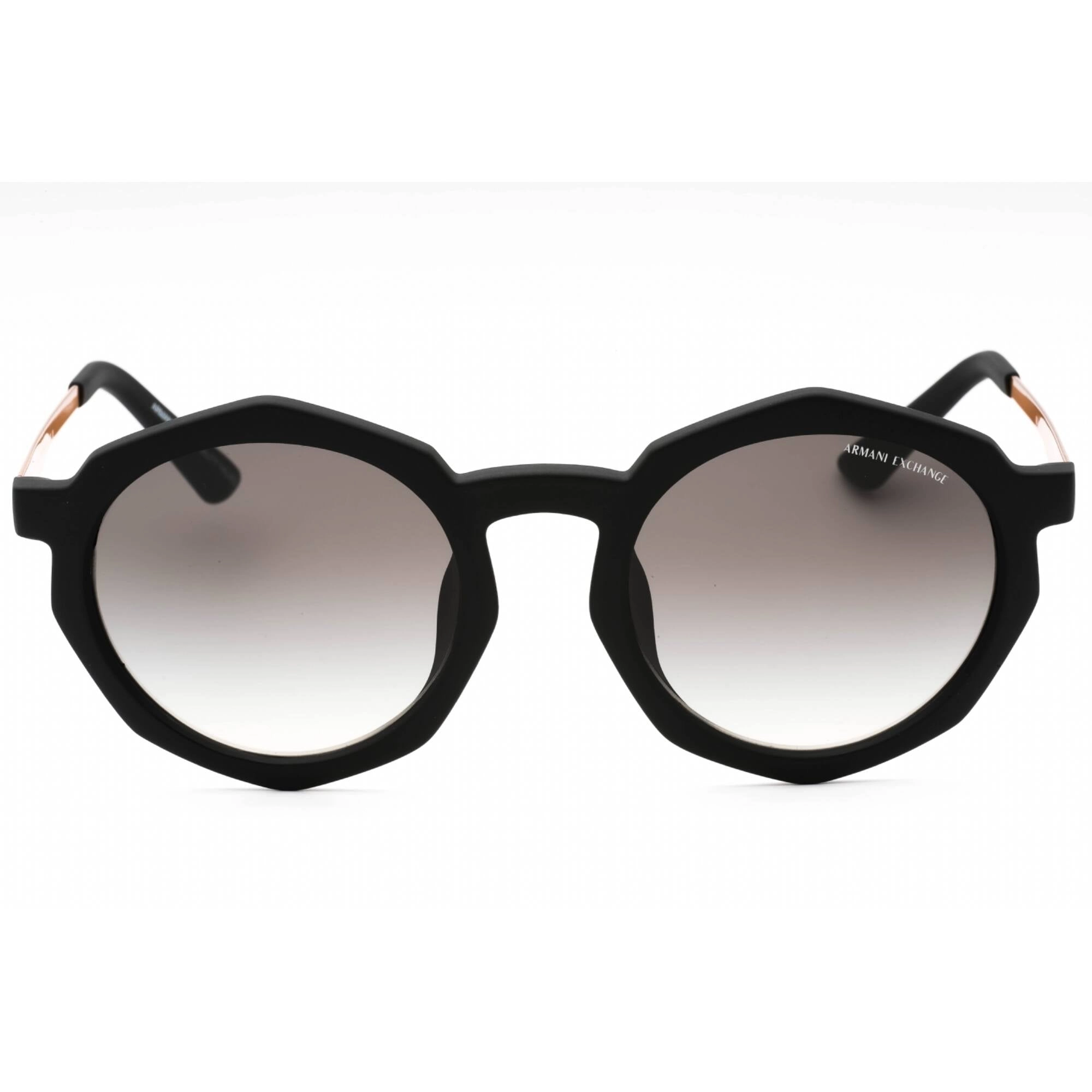 Armani Exchange Women's Sunglasses - Black Geometric Full Rim Frame | 0AX4132SU 815811