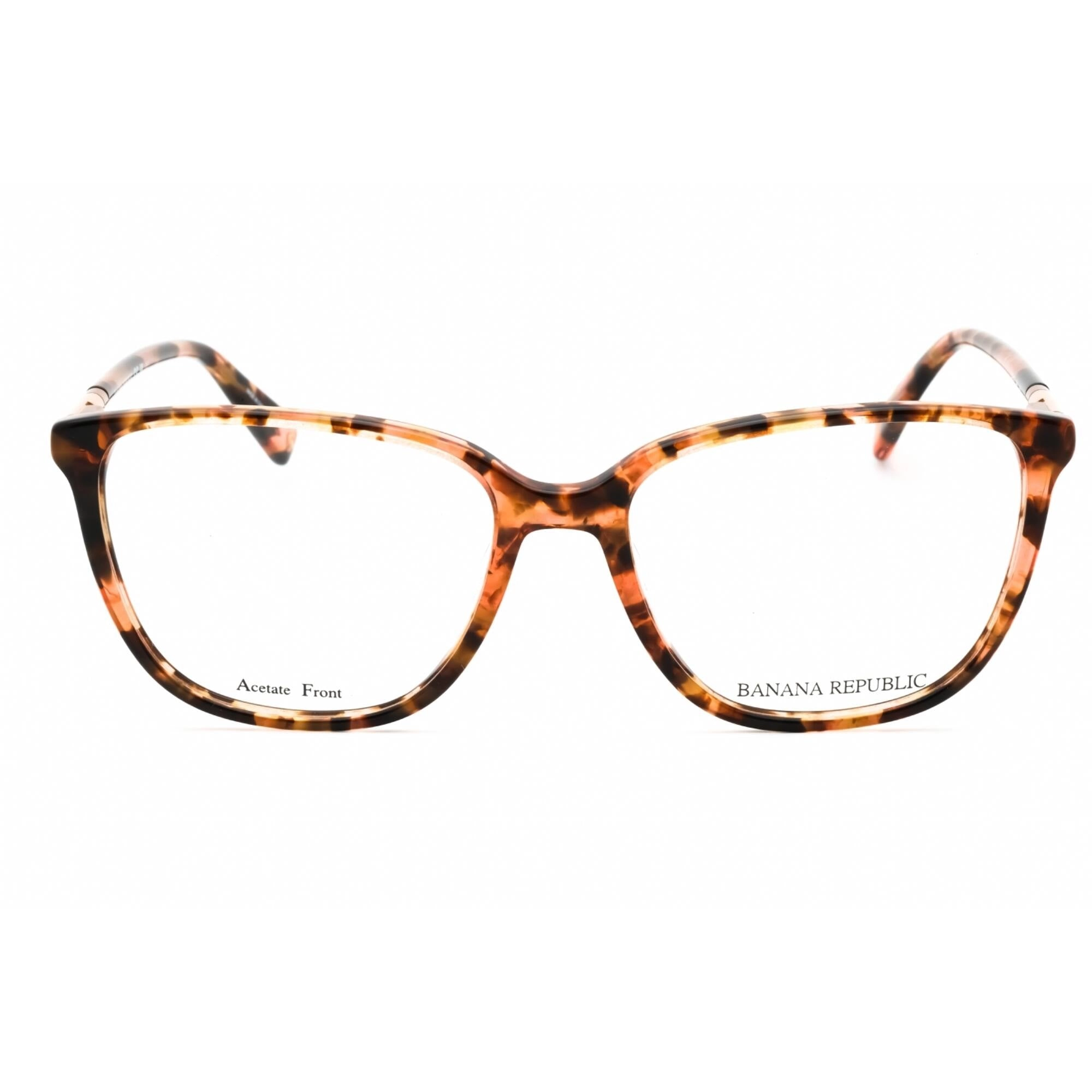 Banana Republic Women's Eyeglasses - Brown Blue Havana Square Frame | BR 225 0S0R 00
