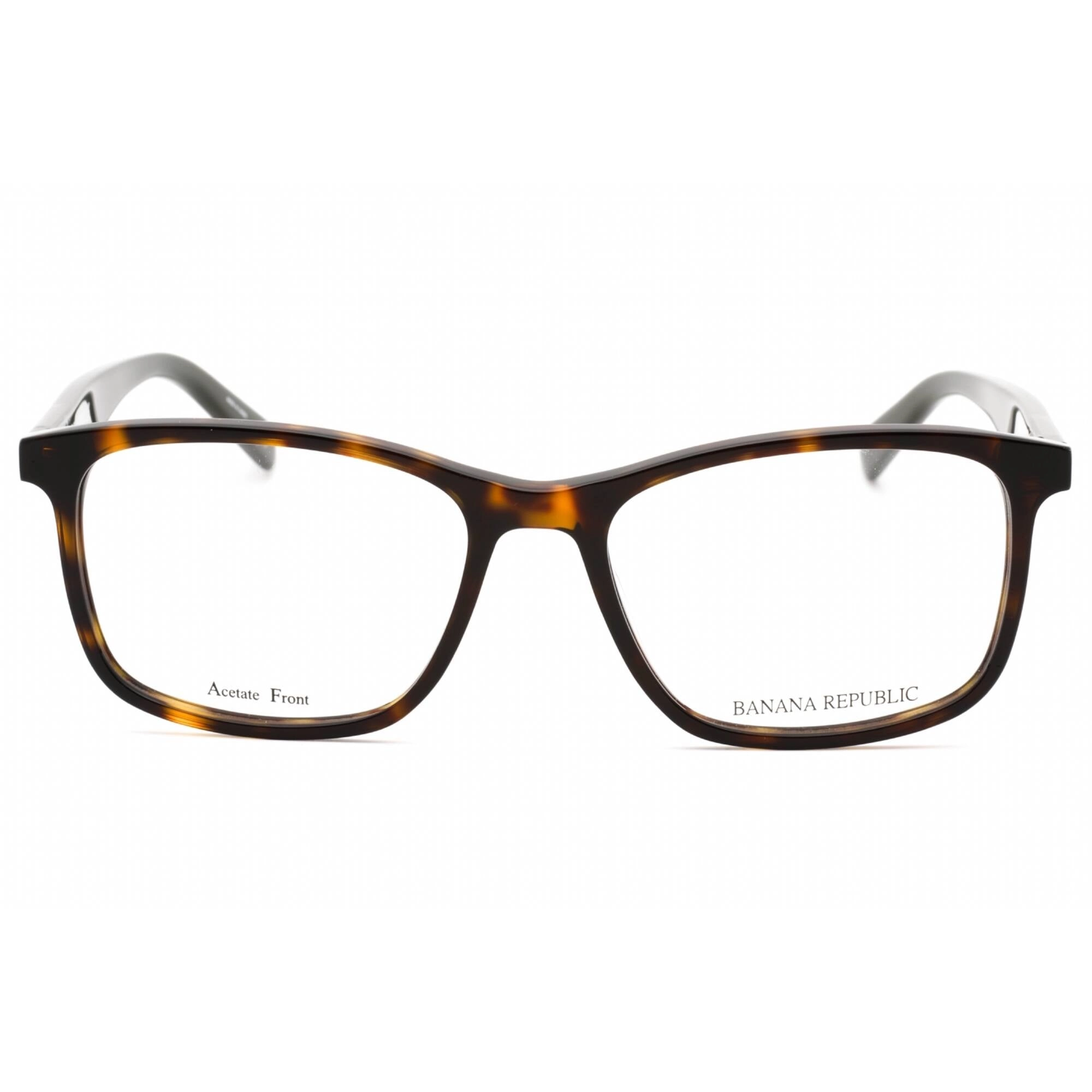 Banana Republic Women's Eyeglasses - Havana Plastic Rectangular Frame | IAN 0086 00