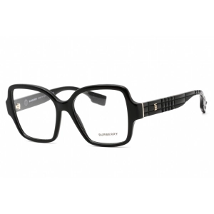 Burberry Women's Eyeglasses - Full Rim Square Shape Black Plastic Frame | 0BE2374 3001