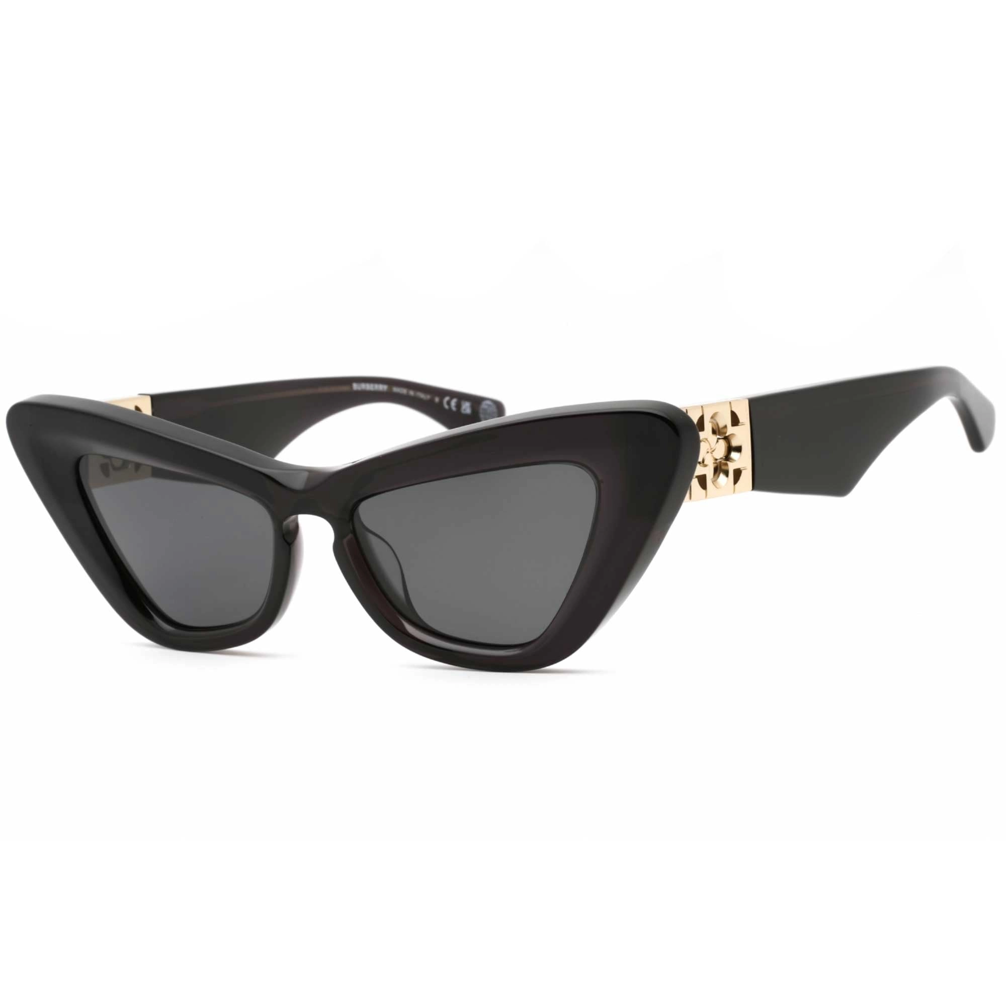 Burberry Women's Sunglasses - Dark Grey Plastic Cat Eye Full Rim | 0BE4421U 411287