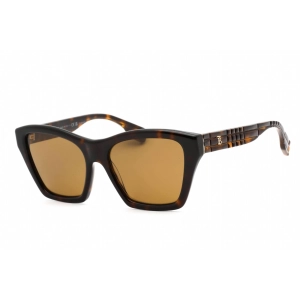 Burberry Women's Sunglasses - Full Rim Dark Havana Plastic Frame | 0BE4391 300283