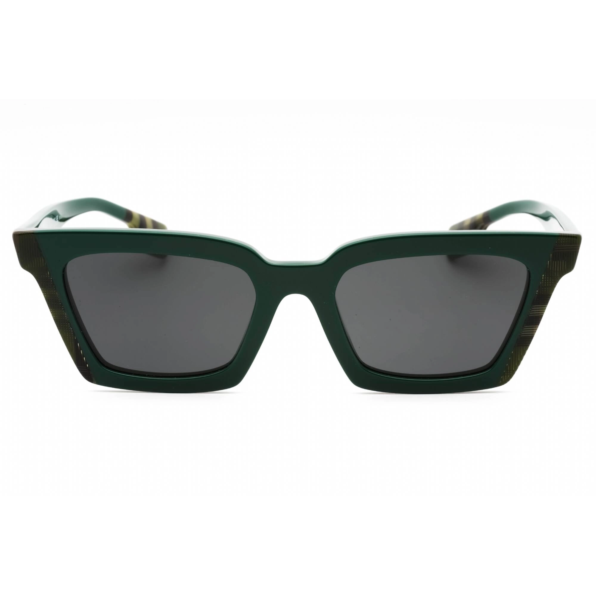 Burberry Women's Sunglasses - Green/Check Plastic Cat Eye Frame | 0BE4392U 405687