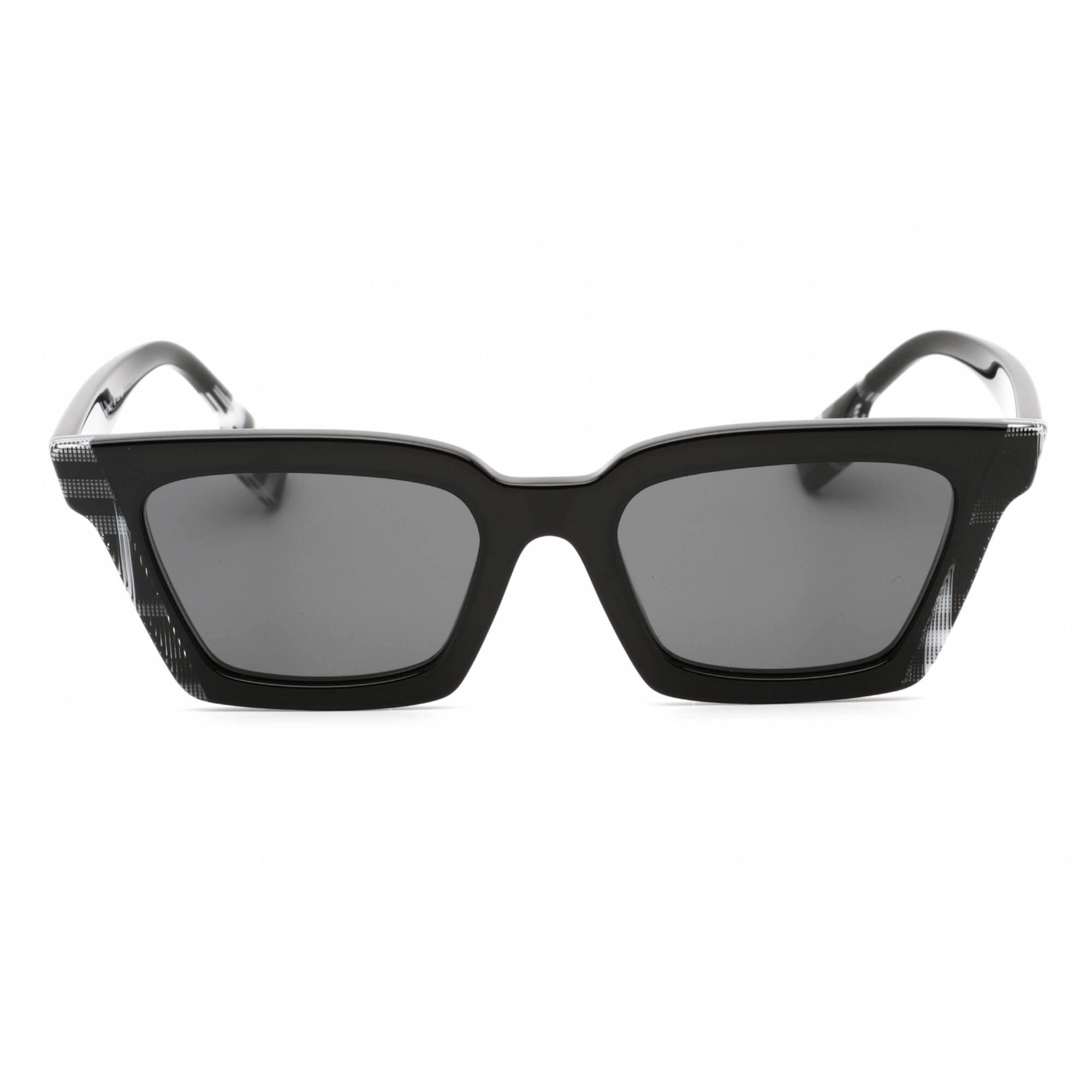 Burberry Women's Sunglasses - Rectangular Shape Frame Dark Grey Lens | 0BE4392U 405187
