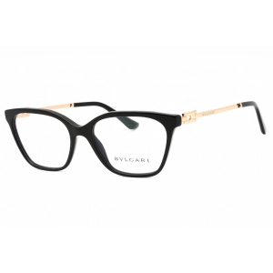 Bvlgari Women's Eyeglasses - Black Cat Eye Full Rim Plastic Frame | 0BV4207 501