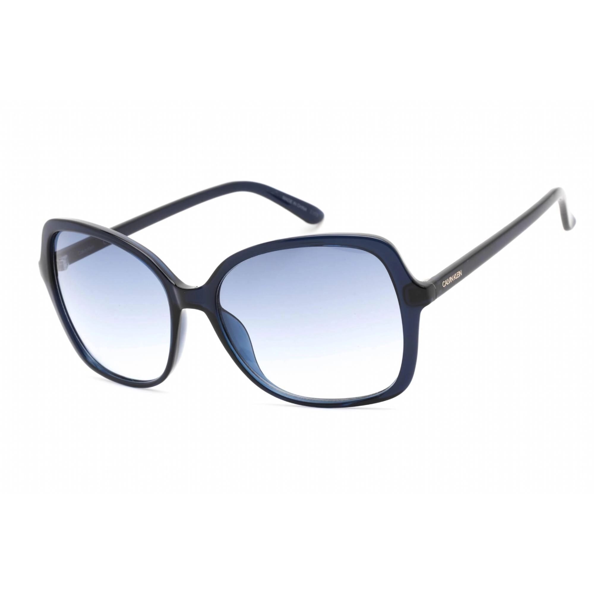 Calvin Klein Retail Women's Sunglasses - Full Rim Milky Navy Plastic | CK19561S 410