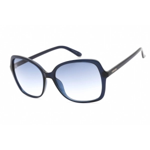 Calvin Klein Retail Women's Sunglasses - Full Rim Milky Navy Plastic | CK19561S 410