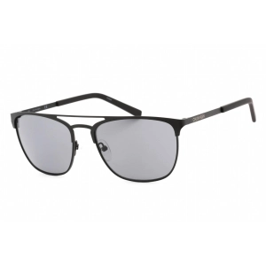 Calvin Klein Retail Women's Sunglasses - Matte Black Metal Square Frame | CK20123S 001