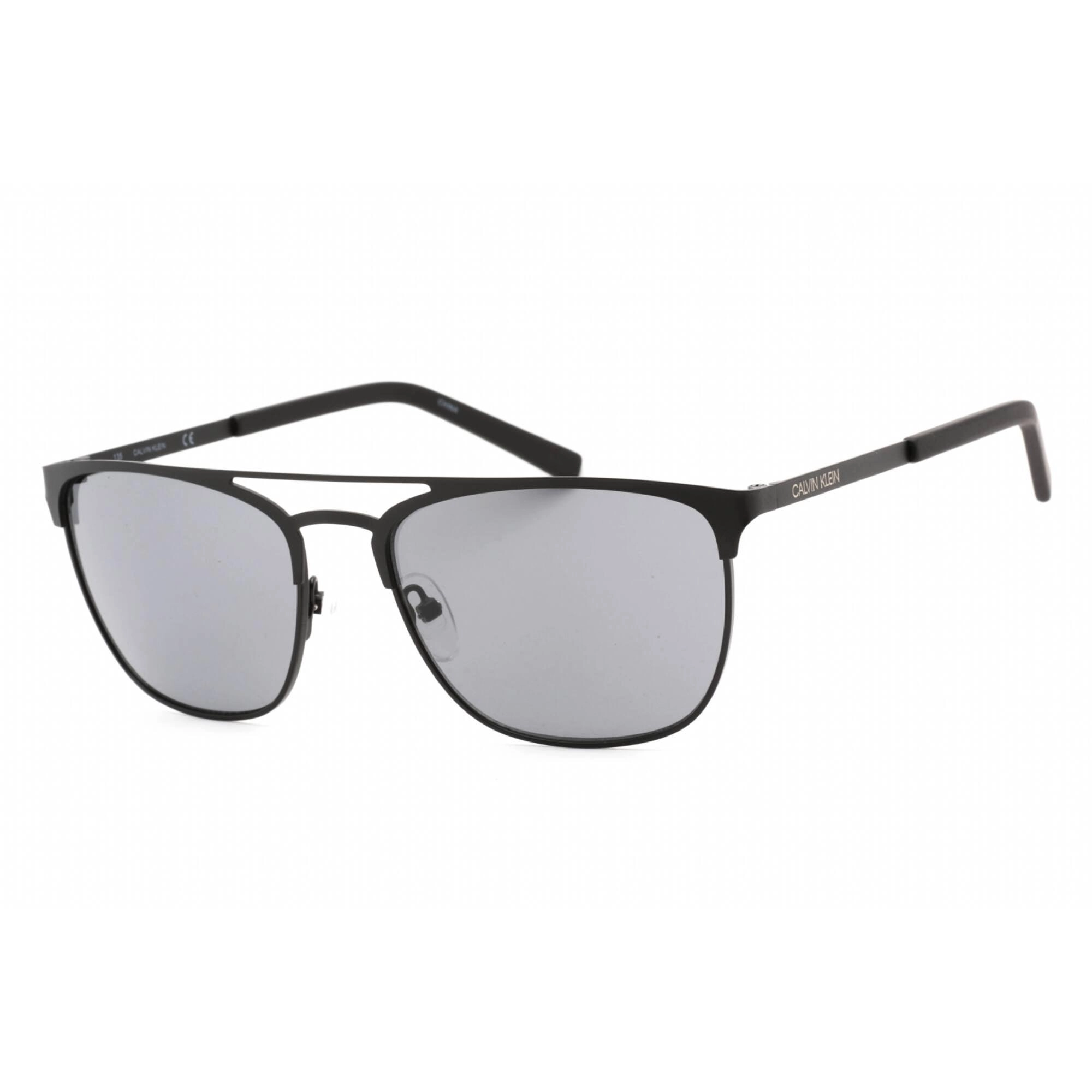 Calvin Klein Retail Women's Sunglasses - Matte Black Metal Square Frame | CK20123S 001