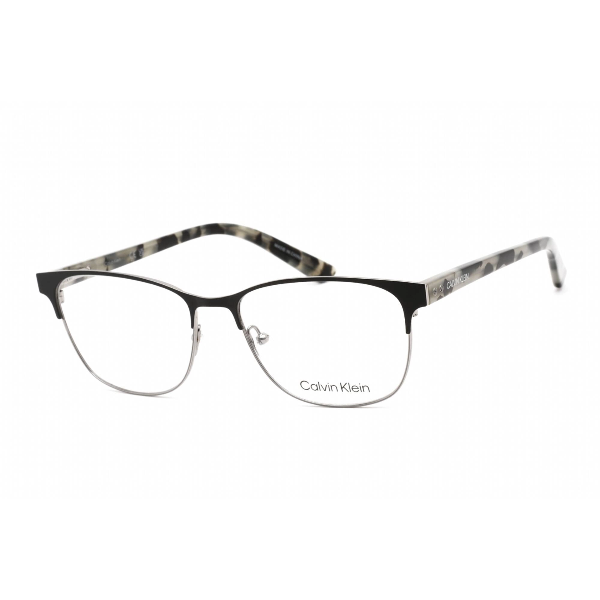 Calvin Klein Women's Eyeglasses - Black Metal Rectangular Shape Frame | CK19305 001