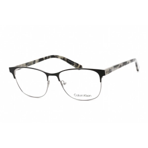 Calvin Klein Women's Eyeglasses - Black Metal Rectangular Shape Frame | CK19305 001