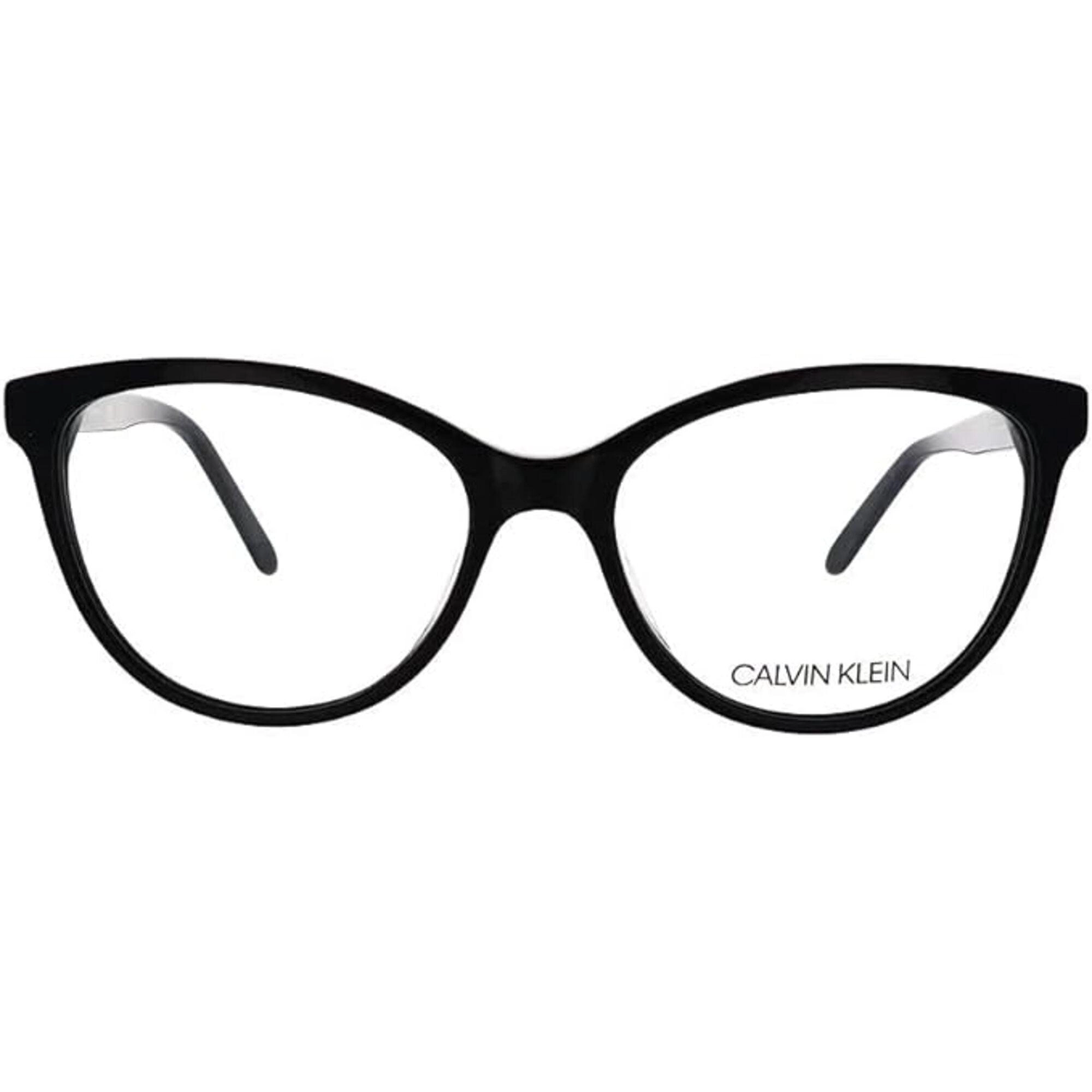 Calvin Klein Women's Eyeglasses - Black Plastic Cat Eye | CALVIN KLEIN CK21503 001