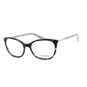 Calvin Klein Women's Eyeglasses - Full Rim Light Blue Tortoise/Sky Frame | CK20508 454