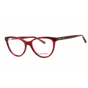 Calvin Klein Women's Eyeglasses - Full Rim Purple Plastic Cat Eye Frame | CK21519 513