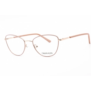 Calvin Klein Women's Eyeglasses - Full Rim Satin Blush Metal Cat Eye | CK20305 680
