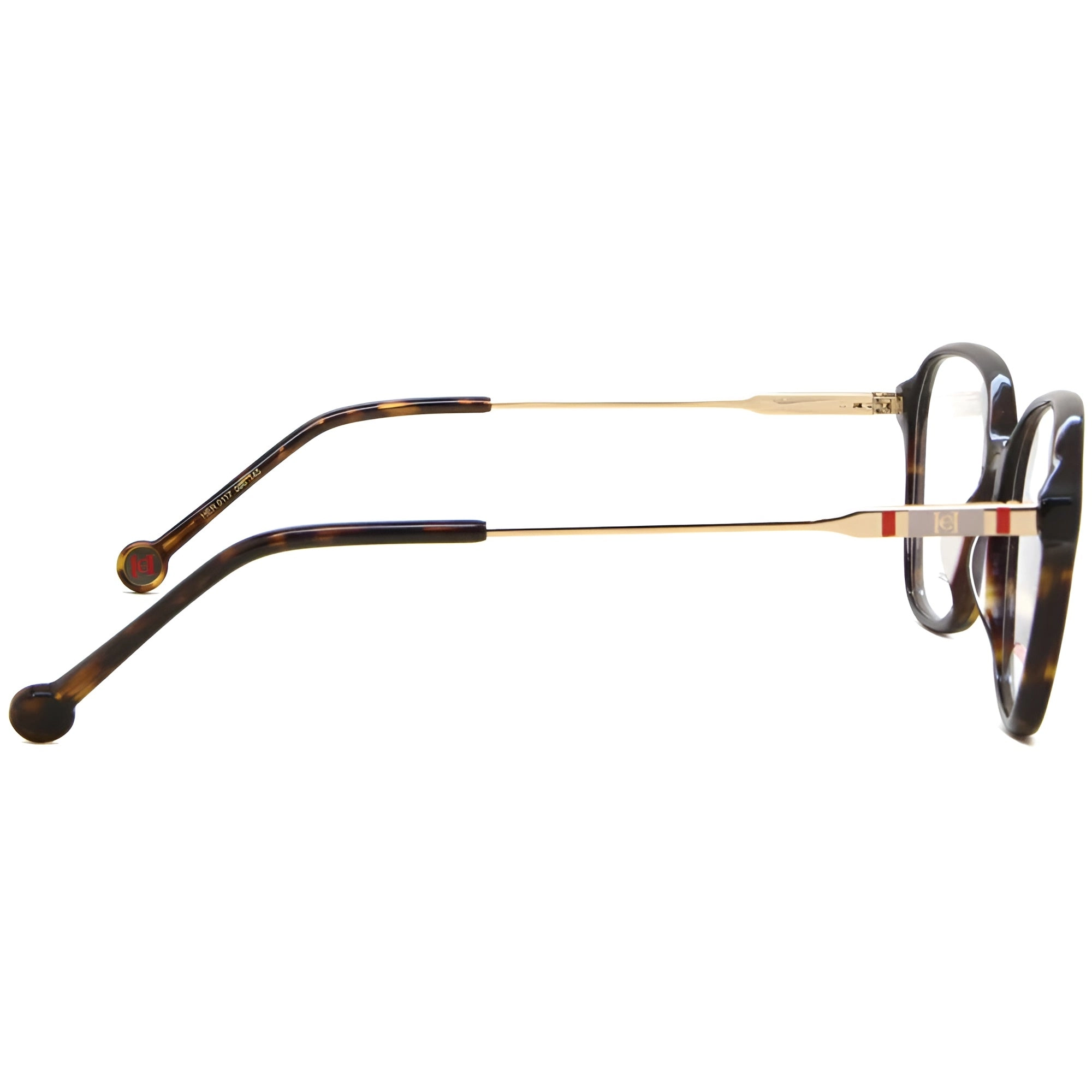 Carolina Herrera Women's Eyeglasses - Havana Acetate Frame Demo Lens | HER 0117 0086