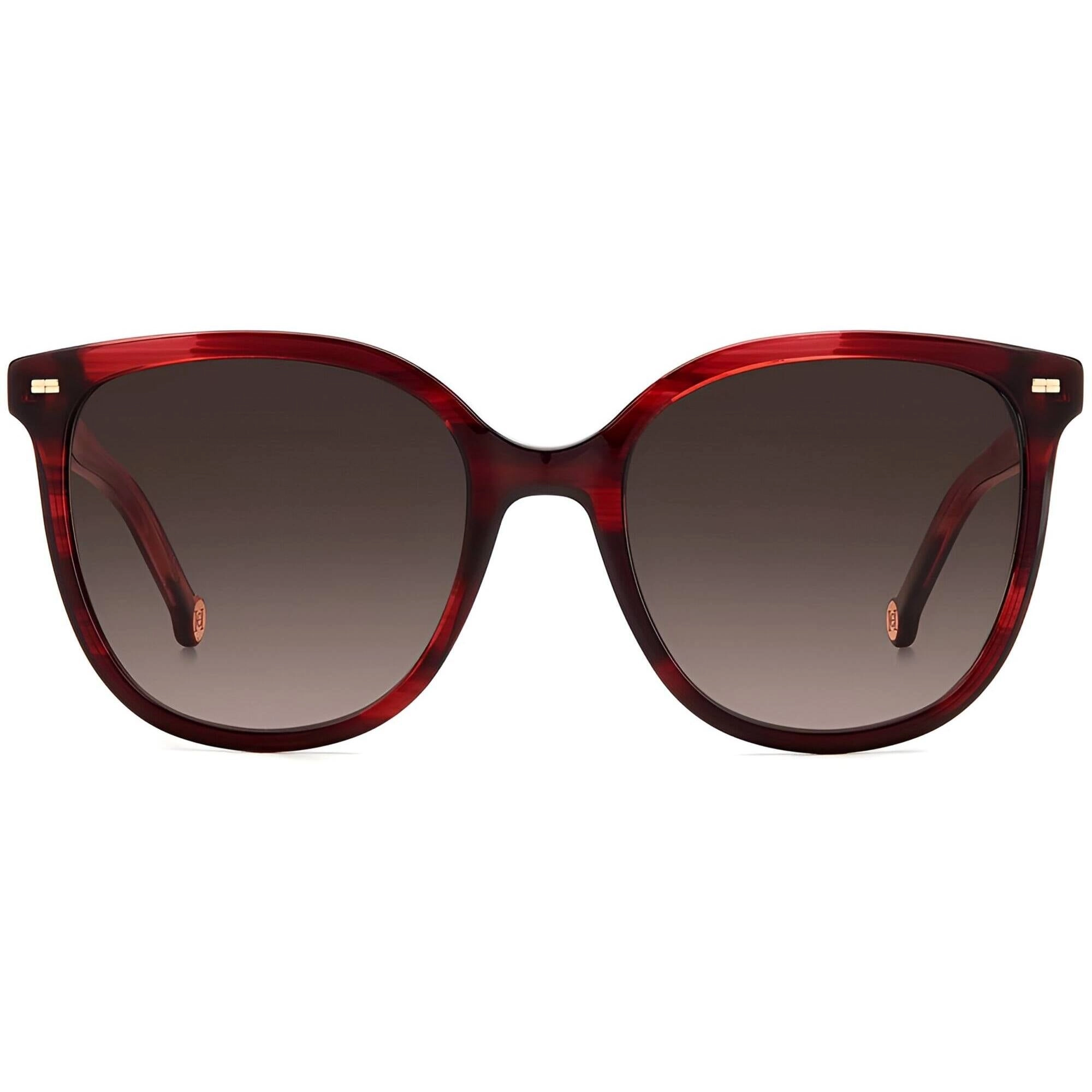 Carolina Herrera Women's Sunglasses - Burgundy Horn Acetate Square | HER 0136/S 0K4G