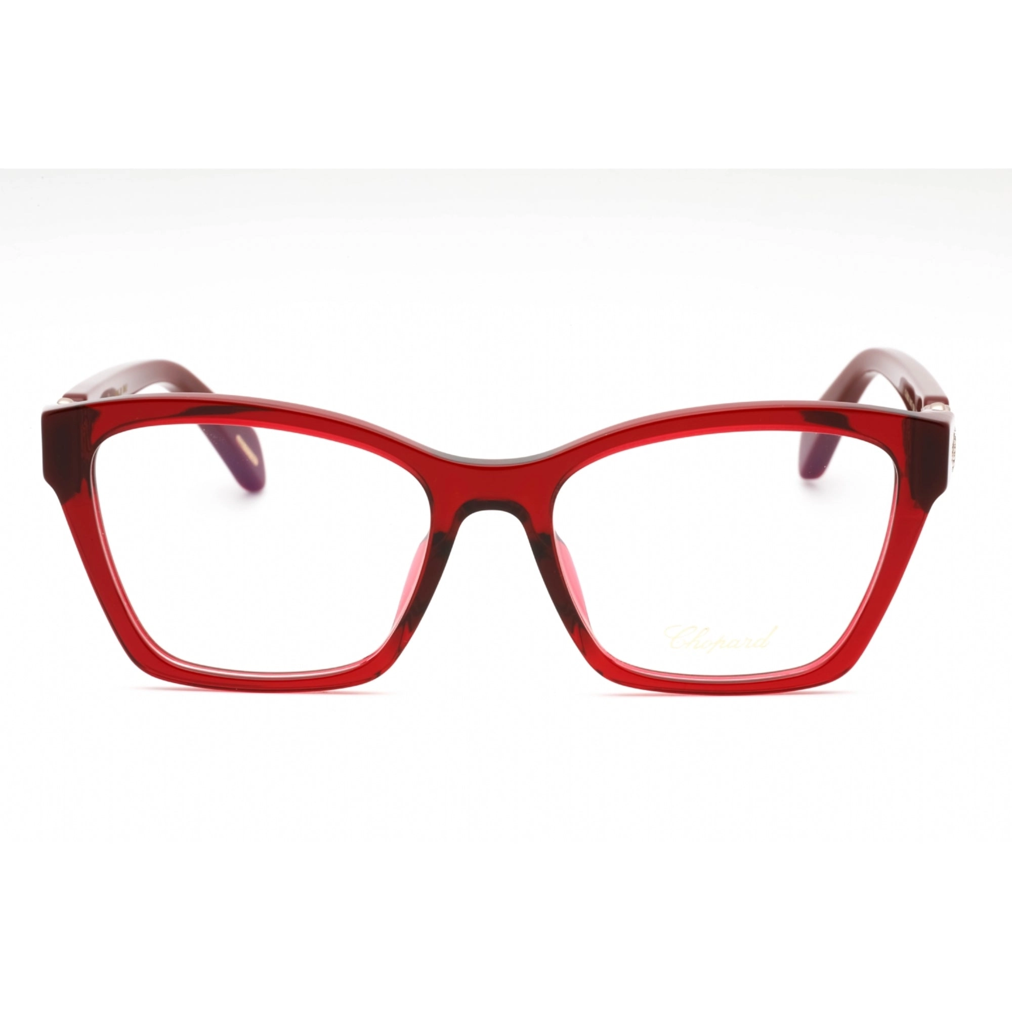 Chopard Women's Eyeglasses - Burgundy Plastic Cat Eye Full Rim Frame | VCH355S 0954