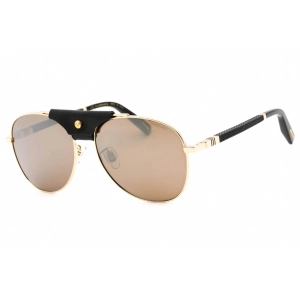 Chopard Women's Sunglasses - Full Rim Rose Gold Metal Aviator Frame | SCHF22 300Z