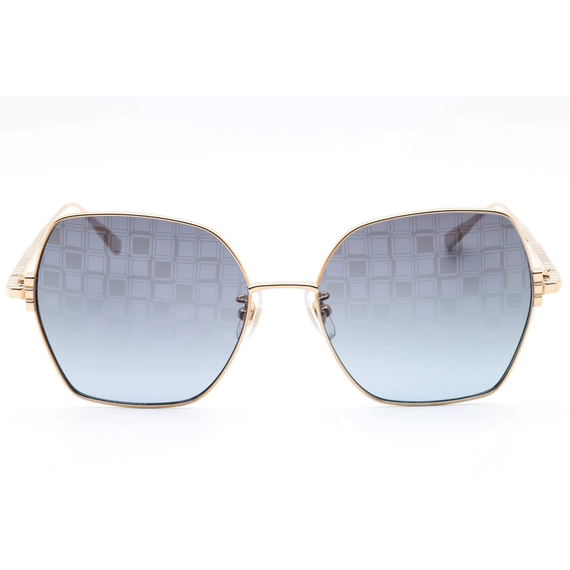 Chopard Women's Sunglasses - Shiny Rose Gold Metal Full Rim Butterfly | SCHL02M 300L