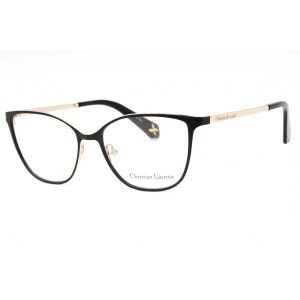 Christian Lacroix Women's Eyeglasses - Black Metal Cat Eye Full Rim Frame | CL3059 001