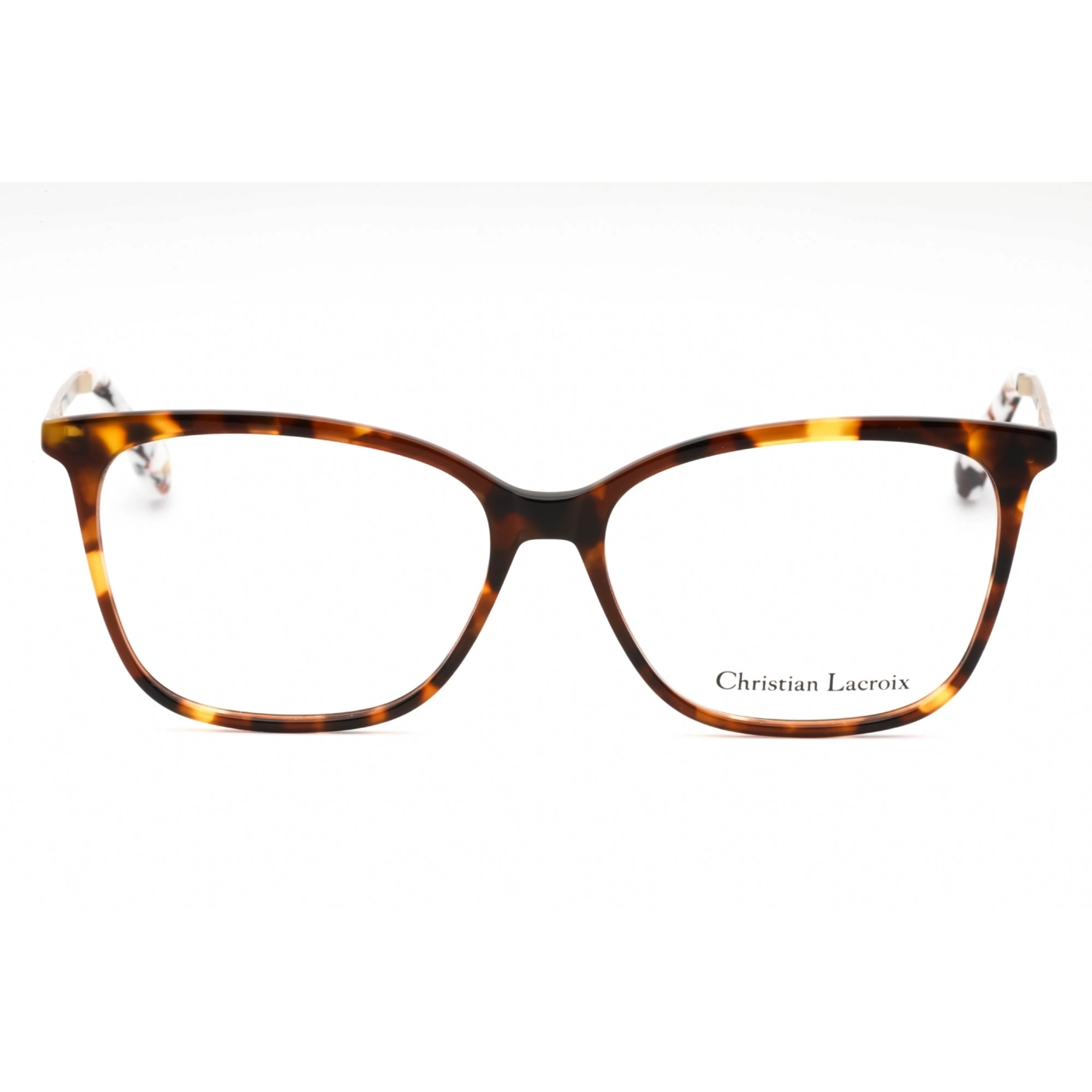 Christian Lacroix Women's Eyeglasses - Havana Cat Eye Full Rim Frame | CL1104 175