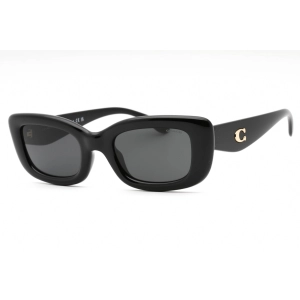 Coach Women's Sunglasses - Black Plastic Cat Eye Full Rim Frame | 0HC8390U 500287