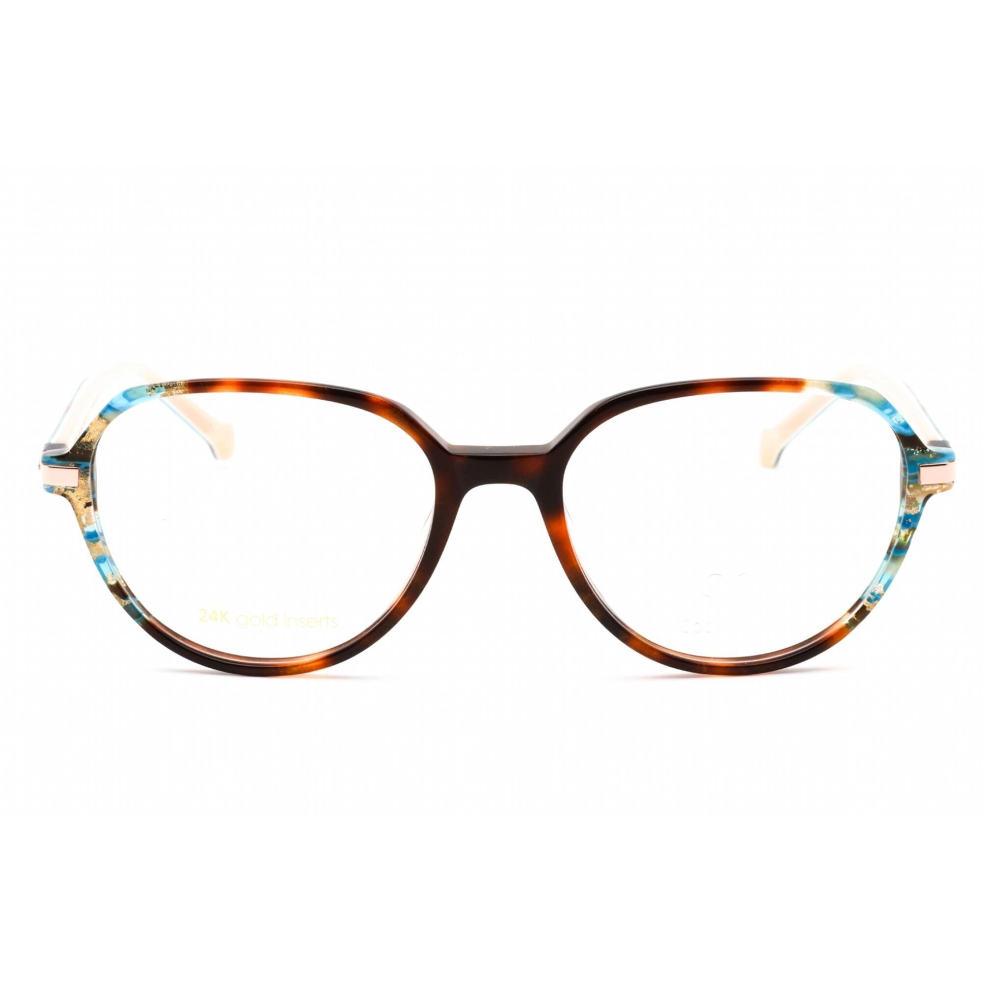 Coco Song Women's Eyeglasses - Multicolor Cat Eye Plastic Frame | CCS167 01-09