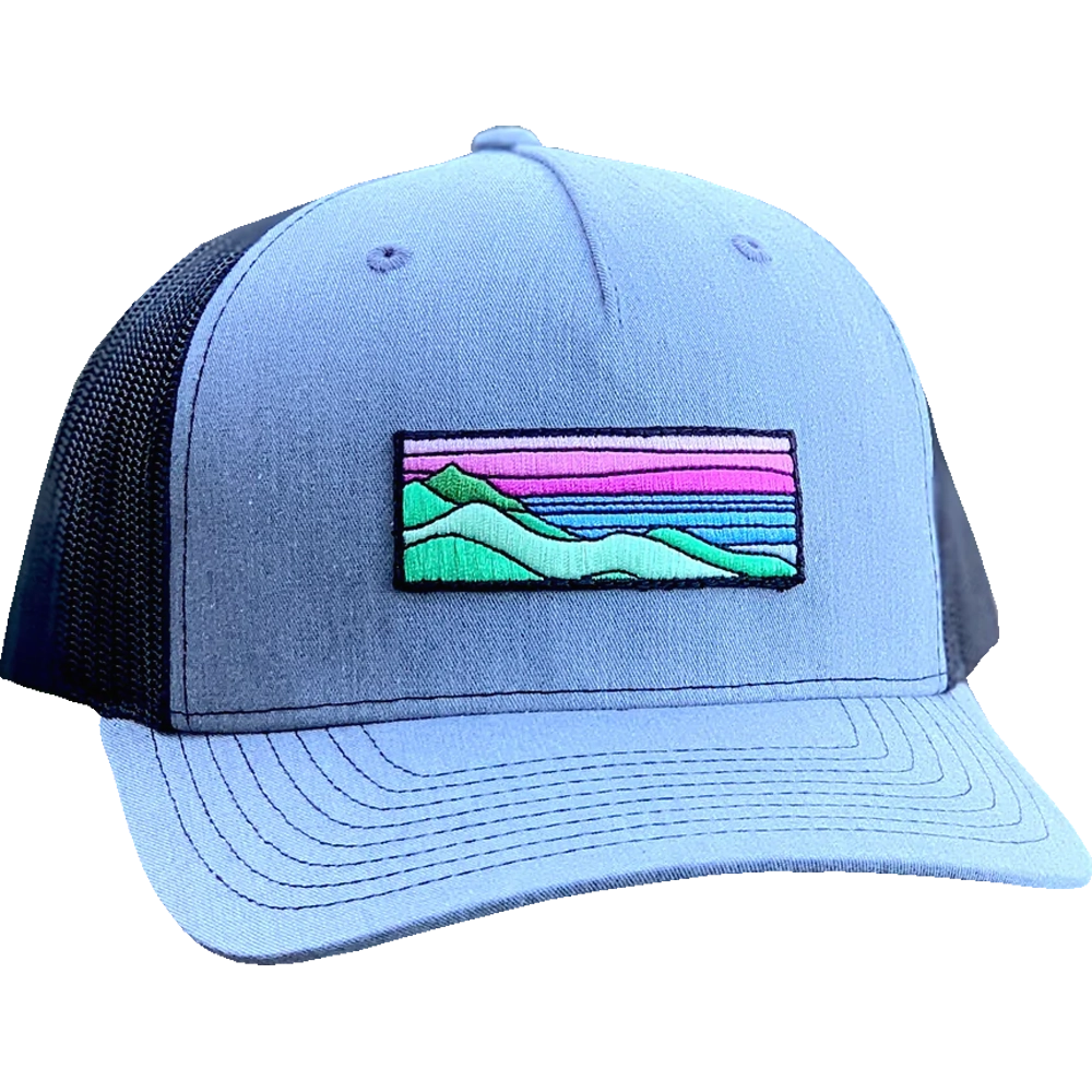 Curved Brim Trucker with Ridgecrest Patch