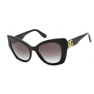 Dolce & Gabbana Women's Sunglasses - Black Plastic Cat Eye Frame | 0DG4405 501/8G