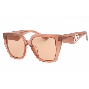 Dolce & Gabbana Women's Sunglasses - Fleur Caramel Plastic Full Rim | 0Dg4438F 3411/3