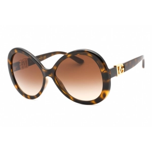 Dolce & Gabbana Women's Sunglasses - Havana Butterfly Plastic Frame | 0DG6194U 502/13