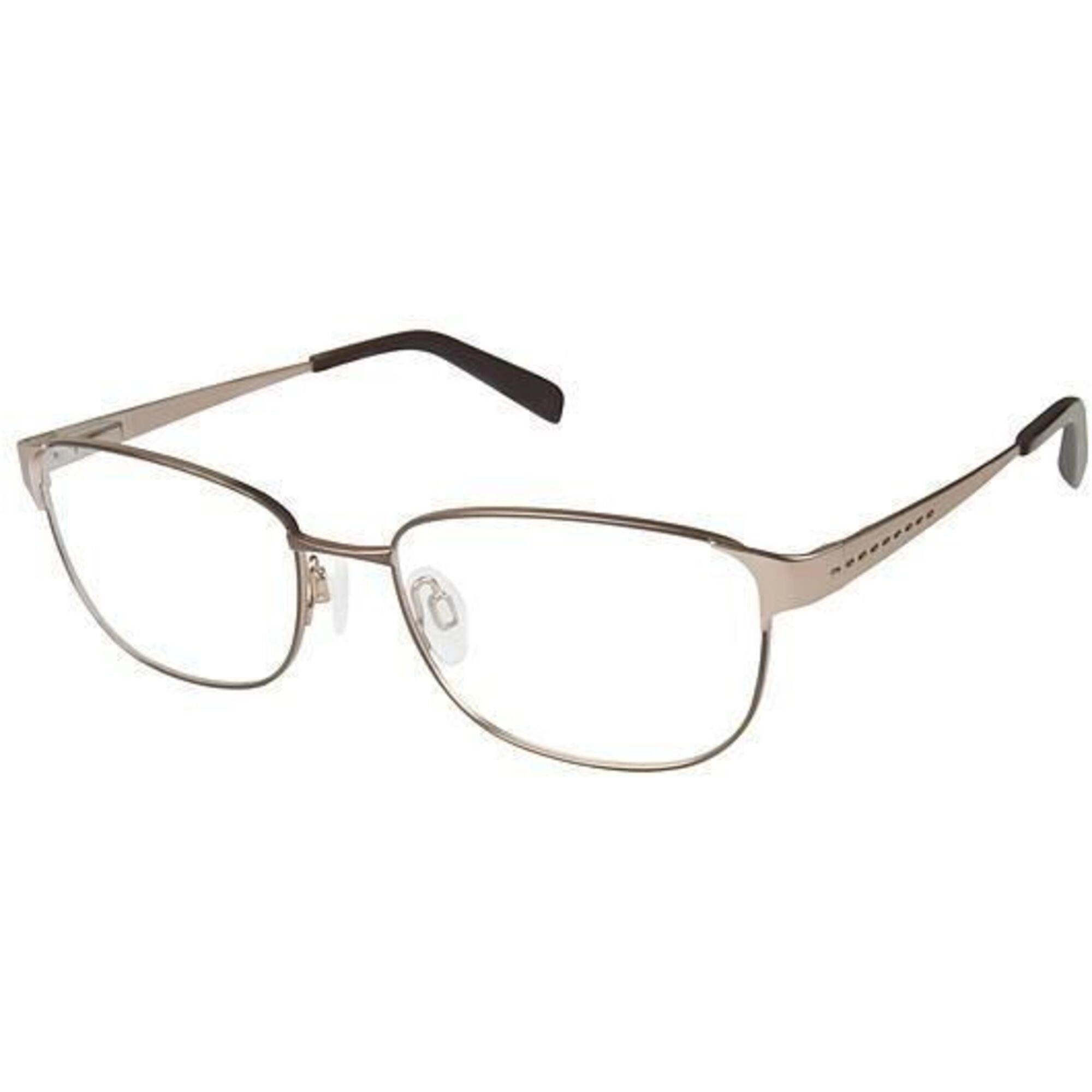Eddie Bauer Women's Eyeglasses - Brown Metal Rectangular Frame | EDDIE BAUER 32206 BR