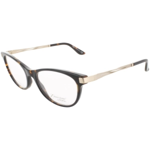Emozioni Women's Eyeglasses - Havana Gold Full Rim Cat Eye Shape Frame | EM 4047 02IK