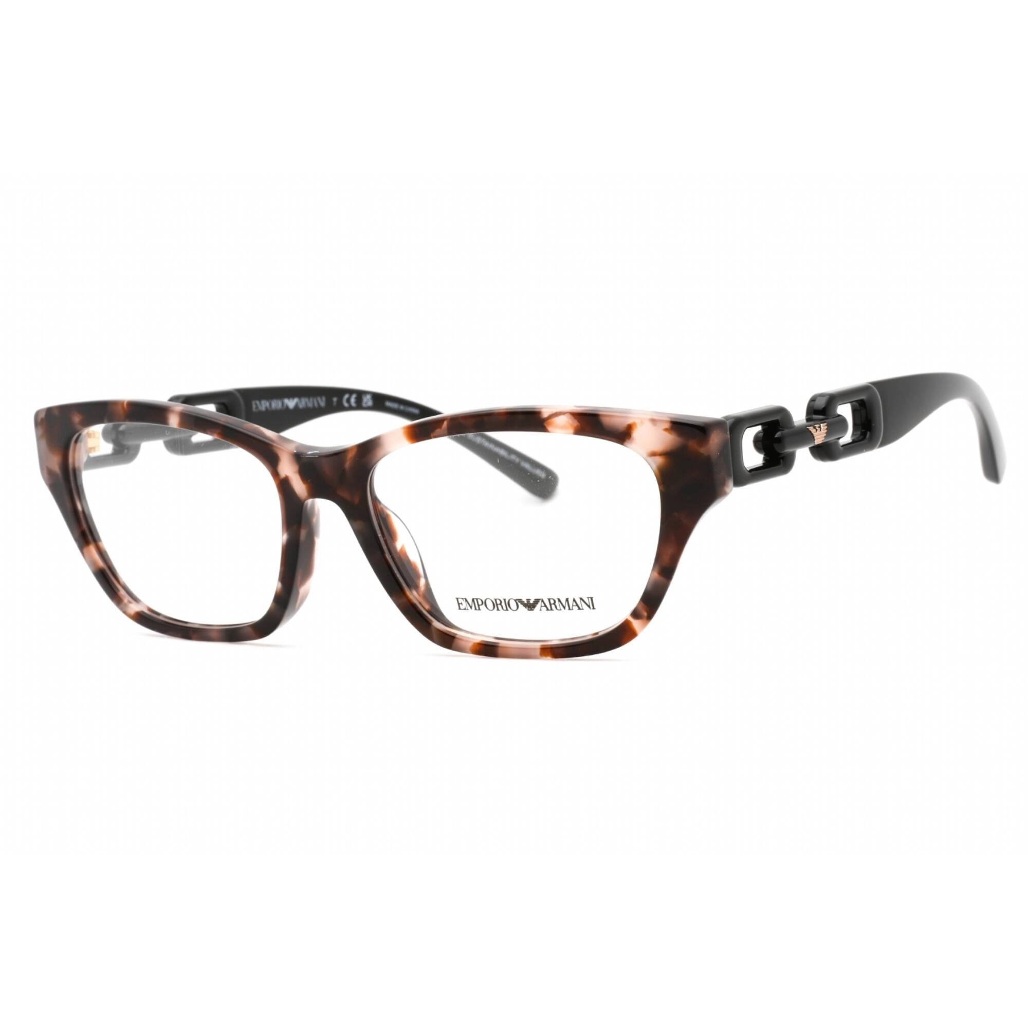 Emporio Armani Women's Eyeglasses - Shiny Pink Havana Plastic Frame | 0EA3223U 5410