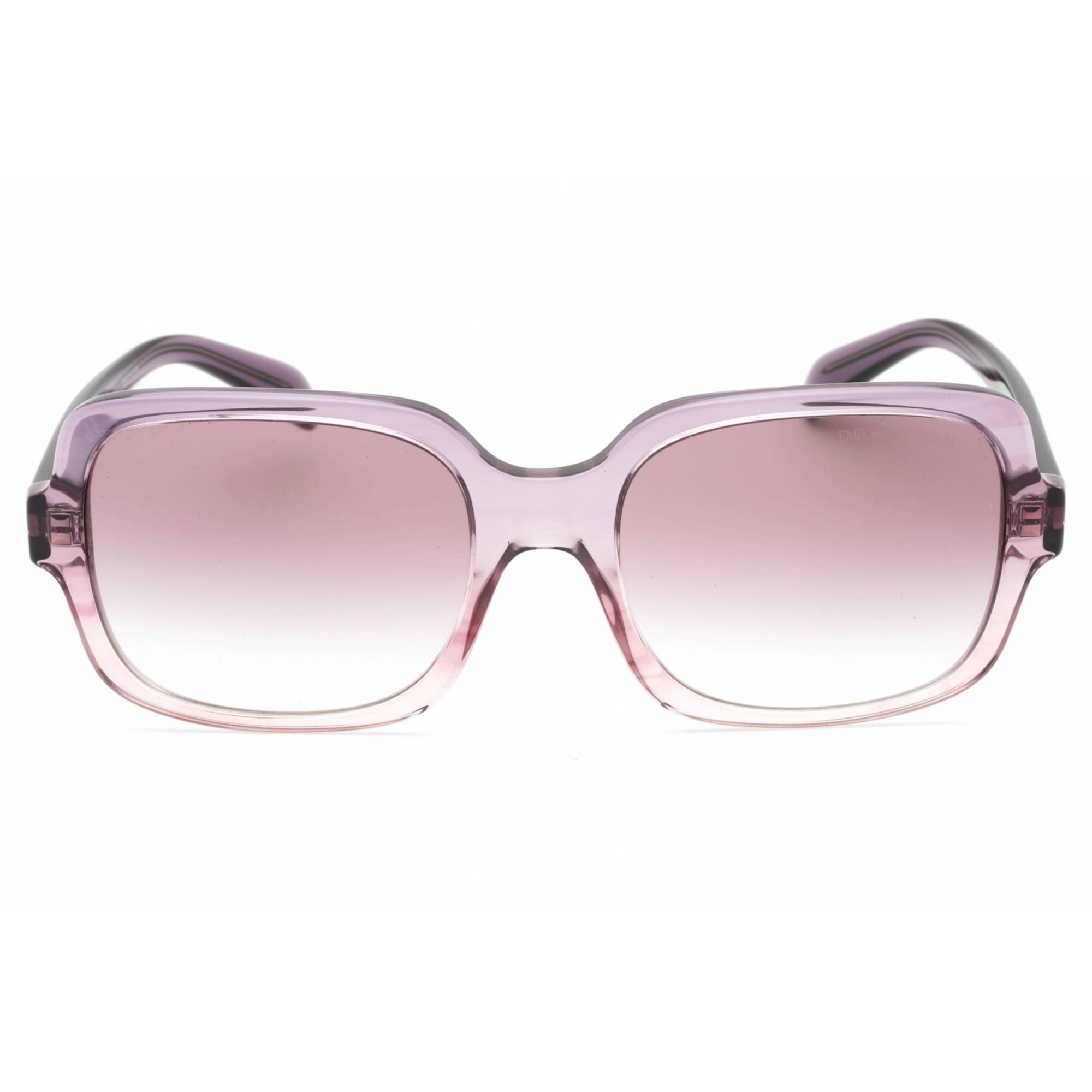 Emporio Armani Women's Sunglasses - Transparent Purple Square Frame | 0EA4195 59668H