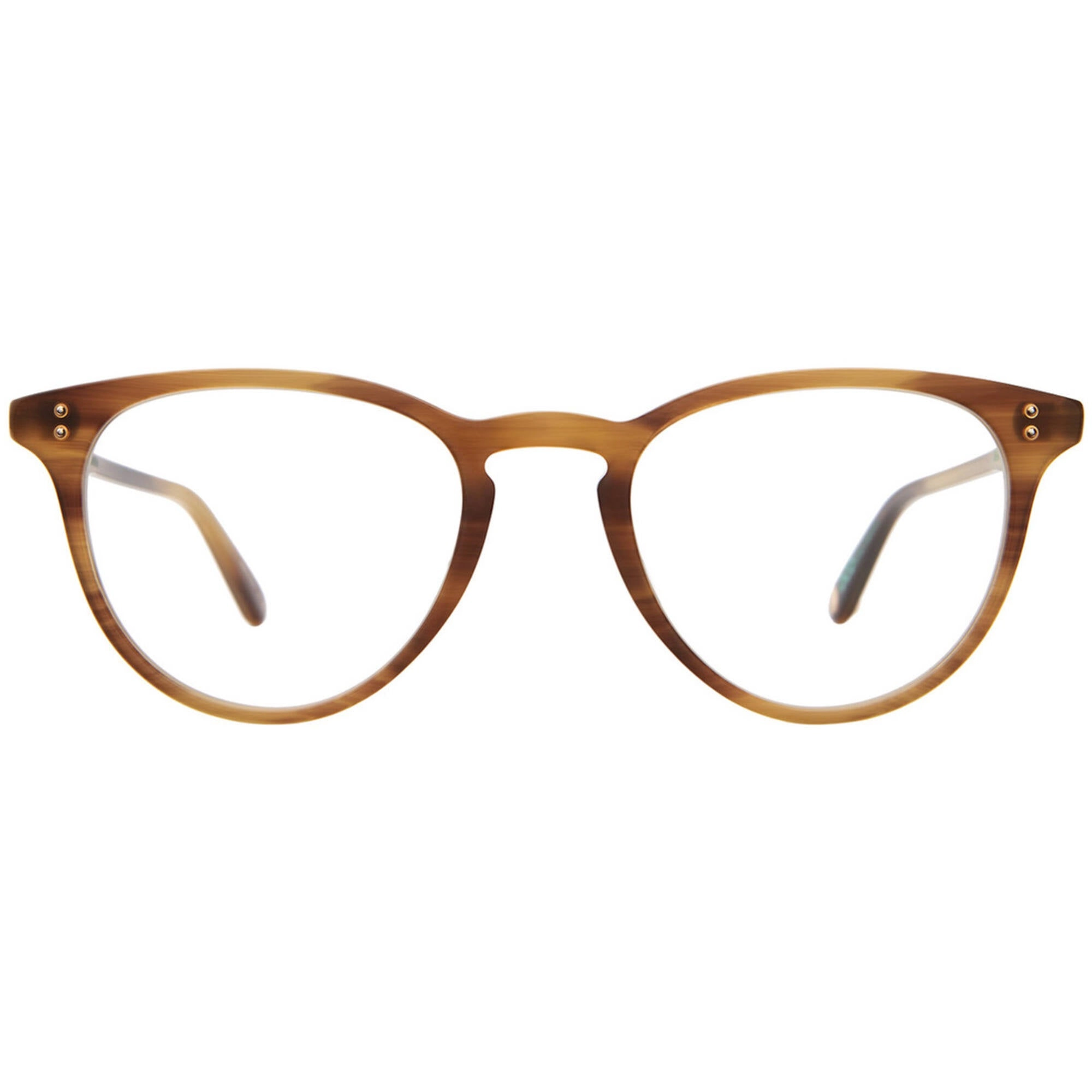 Garrett Leight Women's Eyeglasses - Bio Blonde Tortoise Oval Frame | ALICE BIO BTO
