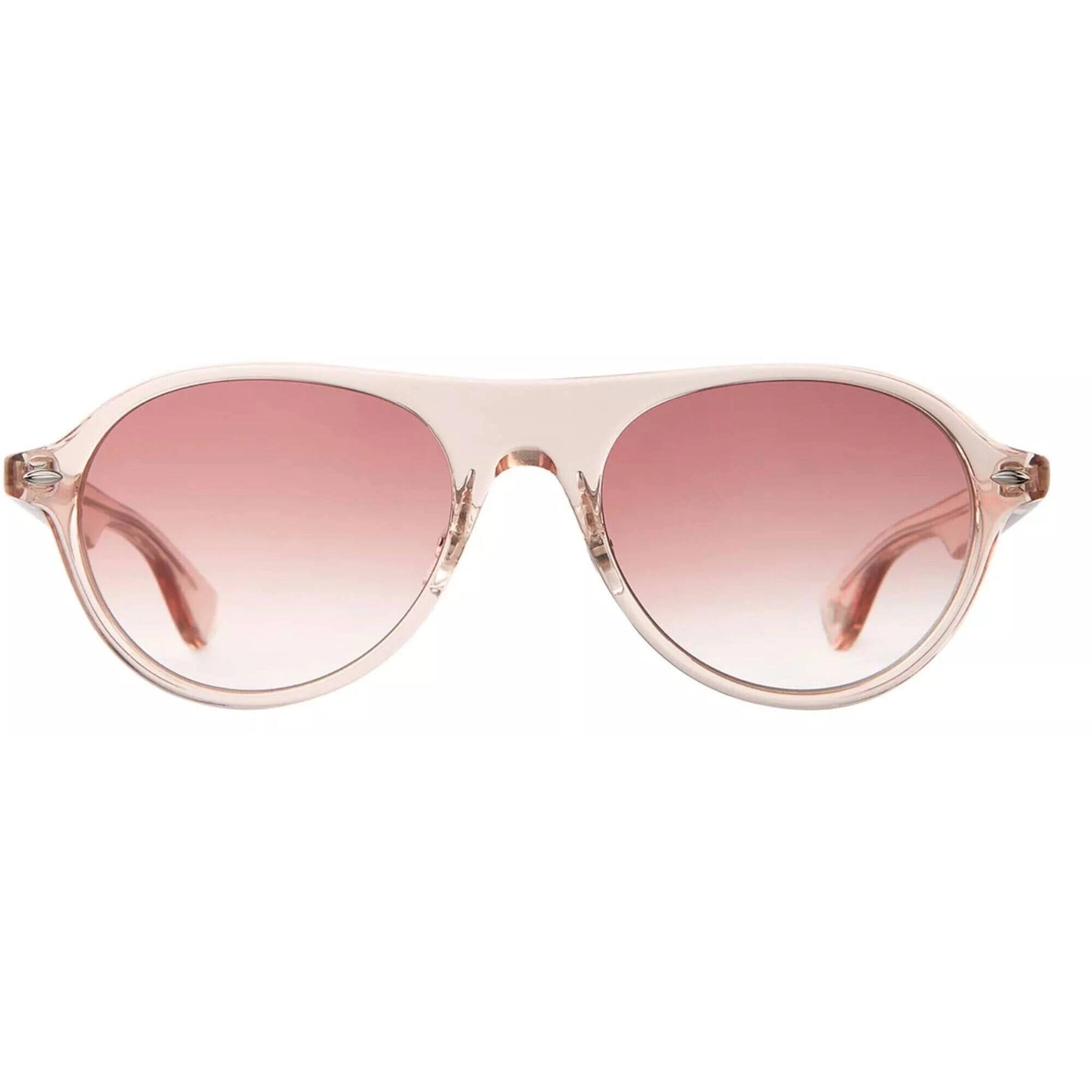 Garrett Leight Women's Sunglasses - Himalayan Salt Aviator Frame | ECKHART HIMSLT/RHZ