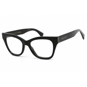 Gucci Women's Eyeglasses - Black Plastic Cat Eye Shape Full Rim Frame | GG1133O 001