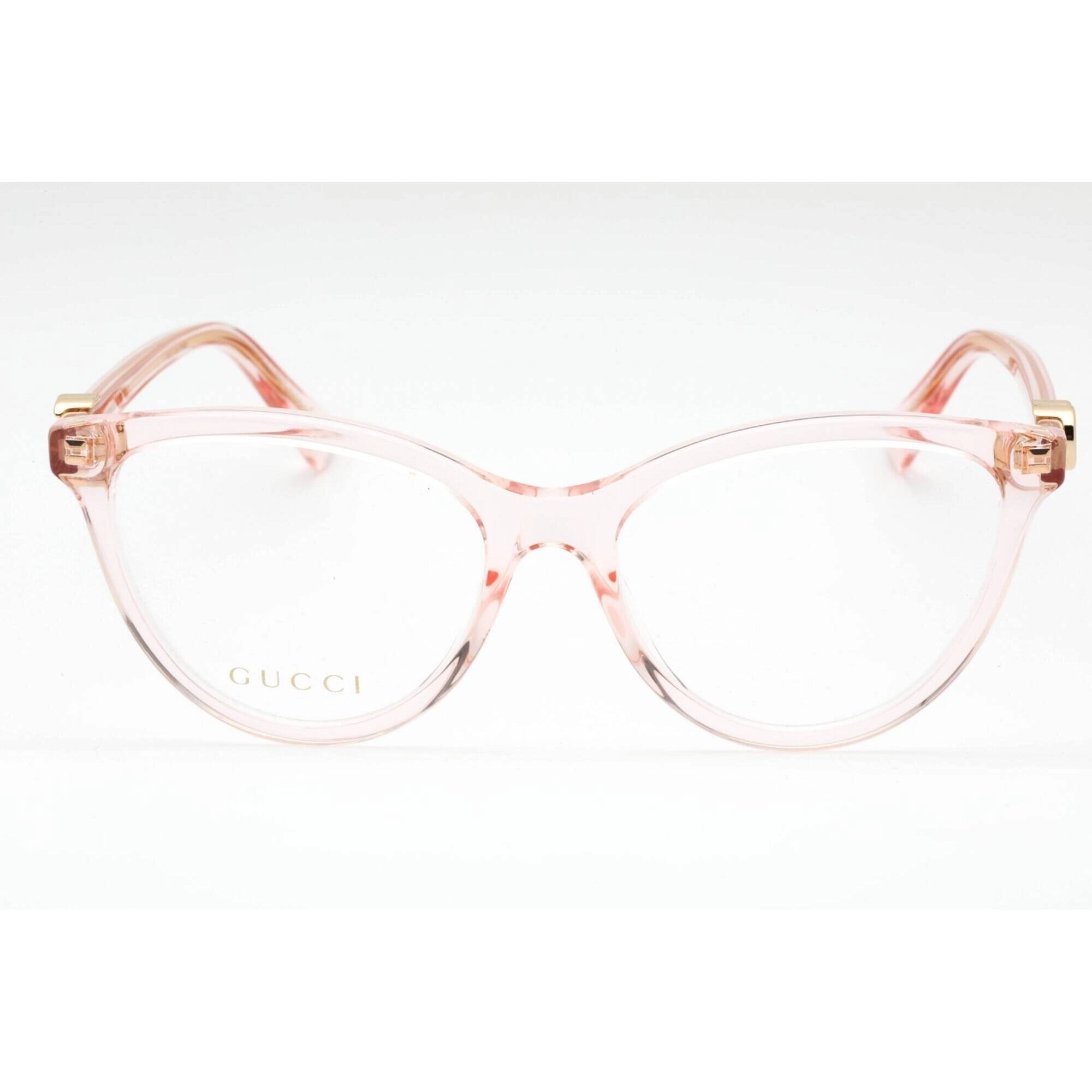 Gucci Women's Eyeglasses - Pink Cat Eye Full Rim Plastic Frame | GG1179O 007