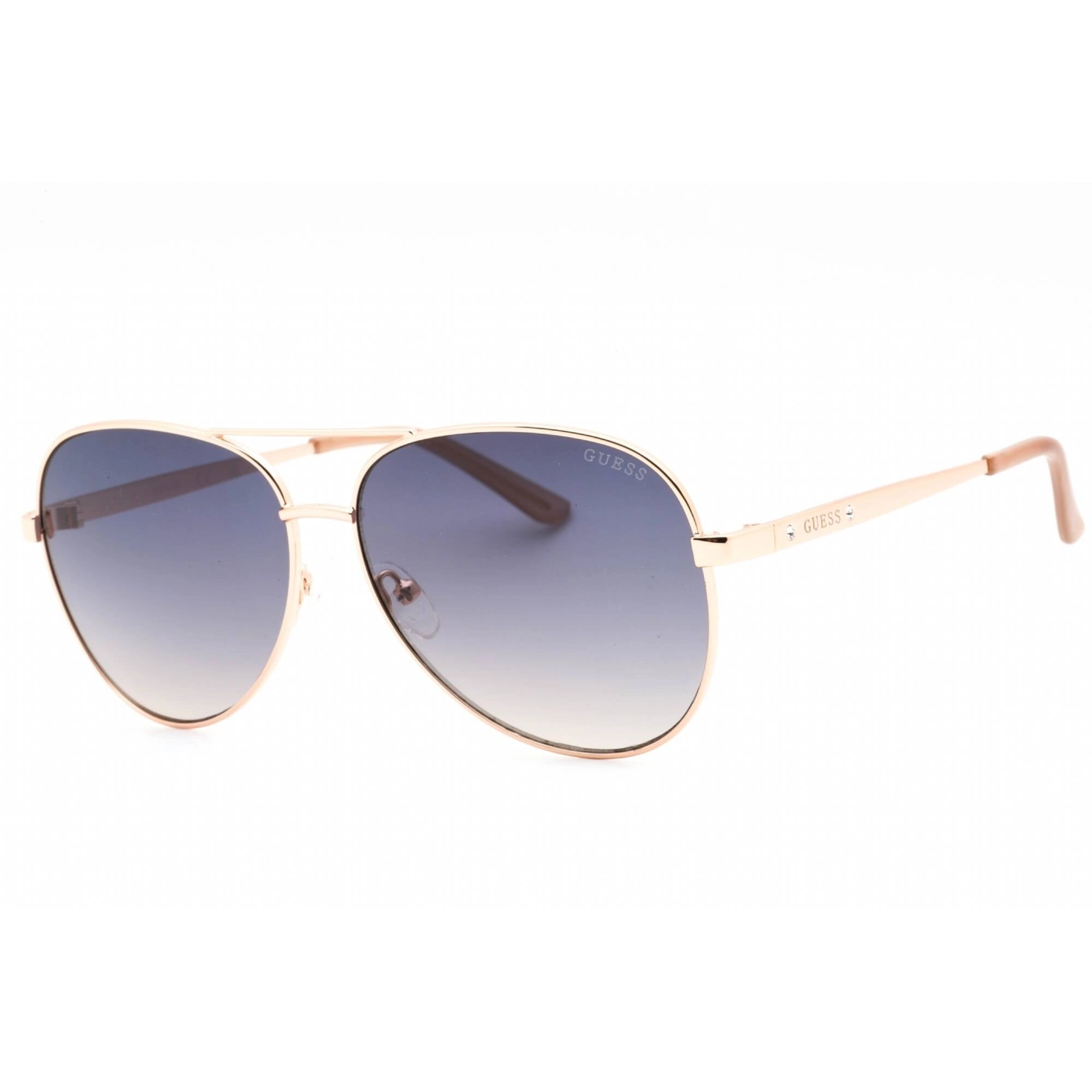 Guess Factory Women's Sunglasses - Shiny Rose Gold Metal Frame | GF6181 28W