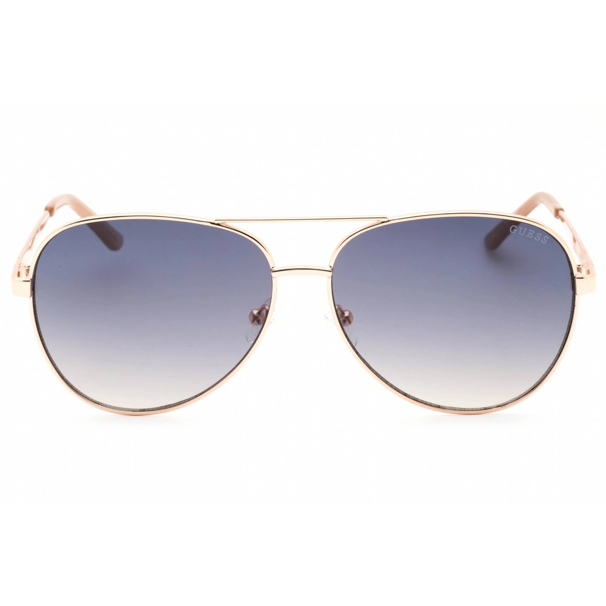 Guess Factory Women's Sunglasses - Shiny Rose Gold Metal Frame | GF6181 28W