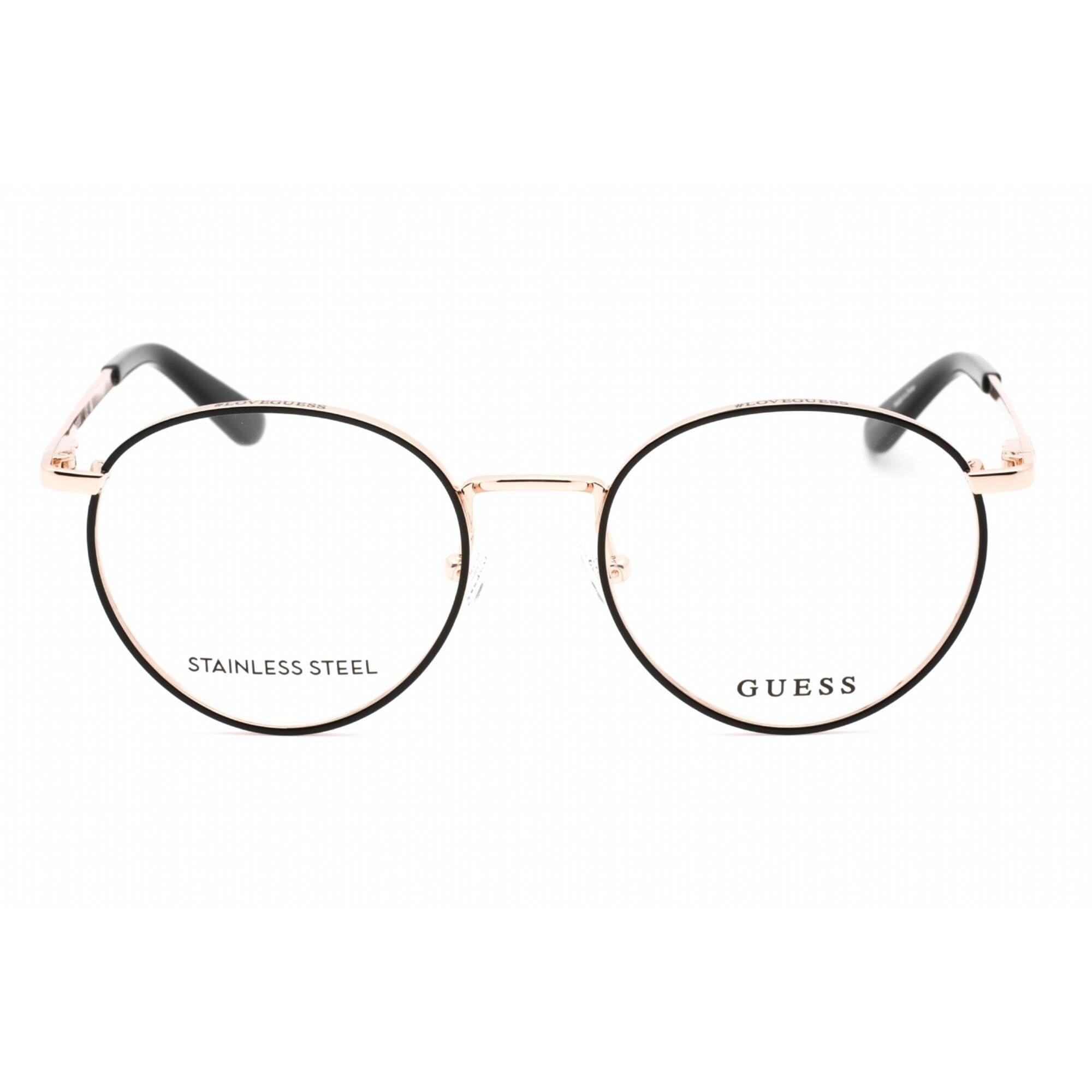 Guess Women's Eyeglasses - Clear Demo Lens Black/Other Full Rim Frame | GU2725 005